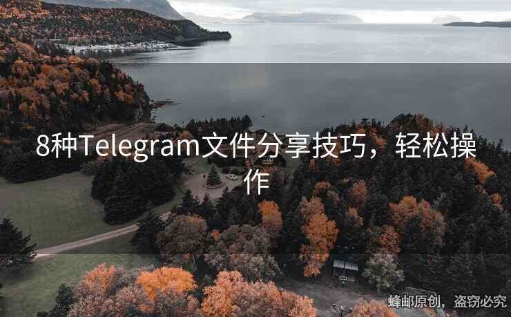 8种Telegram文件分享技巧，轻松操作