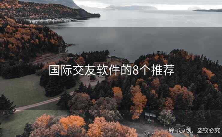 国际交友软件的8个推荐
