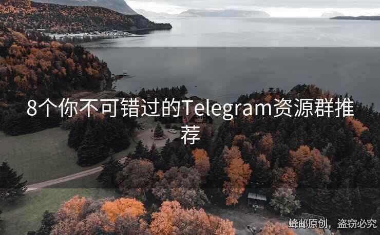 8个你不可错过的Telegram资源群推荐