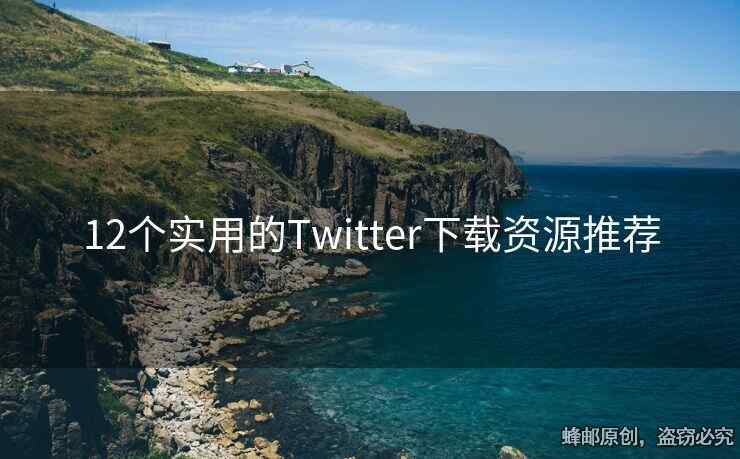 12个实用的Twitter下载资源推荐