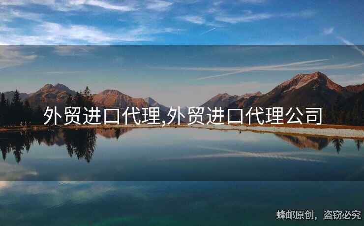 外贸进口代理,外贸进口代理公司