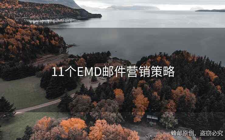 11个EMD邮件营销策略